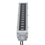 GloboStar® WASHER-DAIA S-90997 Μπάρα Φωτισμού Wall Washer LED 96W 10080lm 30° AC 230V Αδιάβροχο IP65 Μ52 x Π7.5 x Υ7cm Πολύχρωμο 4in1 RGBW DMX512 Display on Body - Ασημί - Image 4