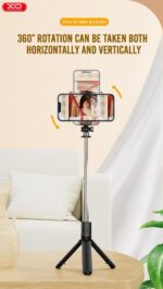 XO SS09 Τρίποδο Bluetooth με Κοντρολ - Image 5