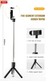 XO SS09 Τρίποδο Bluetooth με Κοντρολ - Image 6
