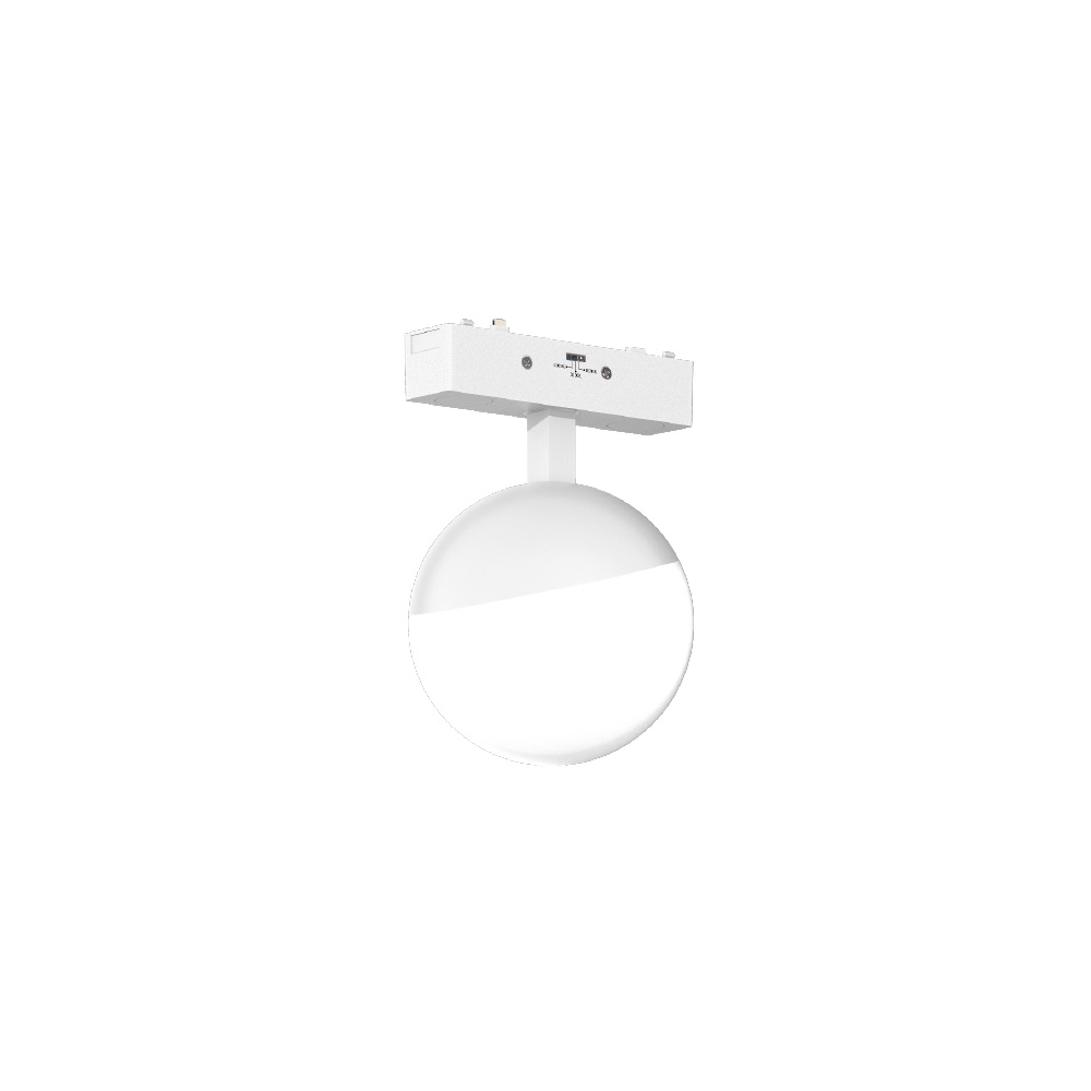 tmu0150-3 Inlight Φωτιστικό LED 6W 3CCT για Ultra-Thin μαγνητική ράγα σε λευκή απόχρωση D:10X10cm (TMU0150-White) - Image 1