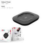 XO WX017 10W Ασύρματη Φόρτιση QC Μαύρο