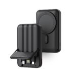 XO PR288 Powerbank Ταχείας Φόρτισης 15W με 3 Ενσωματωμένα Καλώδια & Ασύρματη Φόρτιση PD20W 10000mAh - Image 2