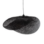 GLOBOSTAR® MEXICO 02203 Boho Κρεμαστό Φωτιστικό Οροφής με Ντουί 1 x E27 AC 220-240V IP20 - Μαύρο - Μ100 x Π62 x Υ33cm - Image 6