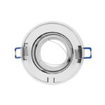 Redpoint 6169 SORMUS ΣΠΟΤ ΧΩΝΕΥΤΟ GU10 ΣΤΡΟΓΓΥΛΟ ΚΙΝΗΤΟ Φ96/50 (ΚΟΨΙΜΟ Φ88) ΛΕΥΚΟ ORNO - Image 5