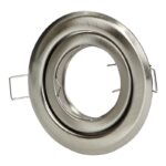 Redpoint 6176 SUTRI ΣΠΟΤ ΧΩΝΕΥΤΟ GU10 ΣΤΡΟΓΓΥΛΟ ΚΙΝΗΤΟ Φ97/24 (ΚΟΠΗ Φ77) ΝΙΚΕΛ ΜΑΤ ORNO - Image 3