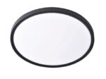 Inlight Πλαφονιέρα οροφής LED 60W 3CCT (by switch on base) σε μαύρη απόχρωση D:75x2,5cm (42036-AA-Black)