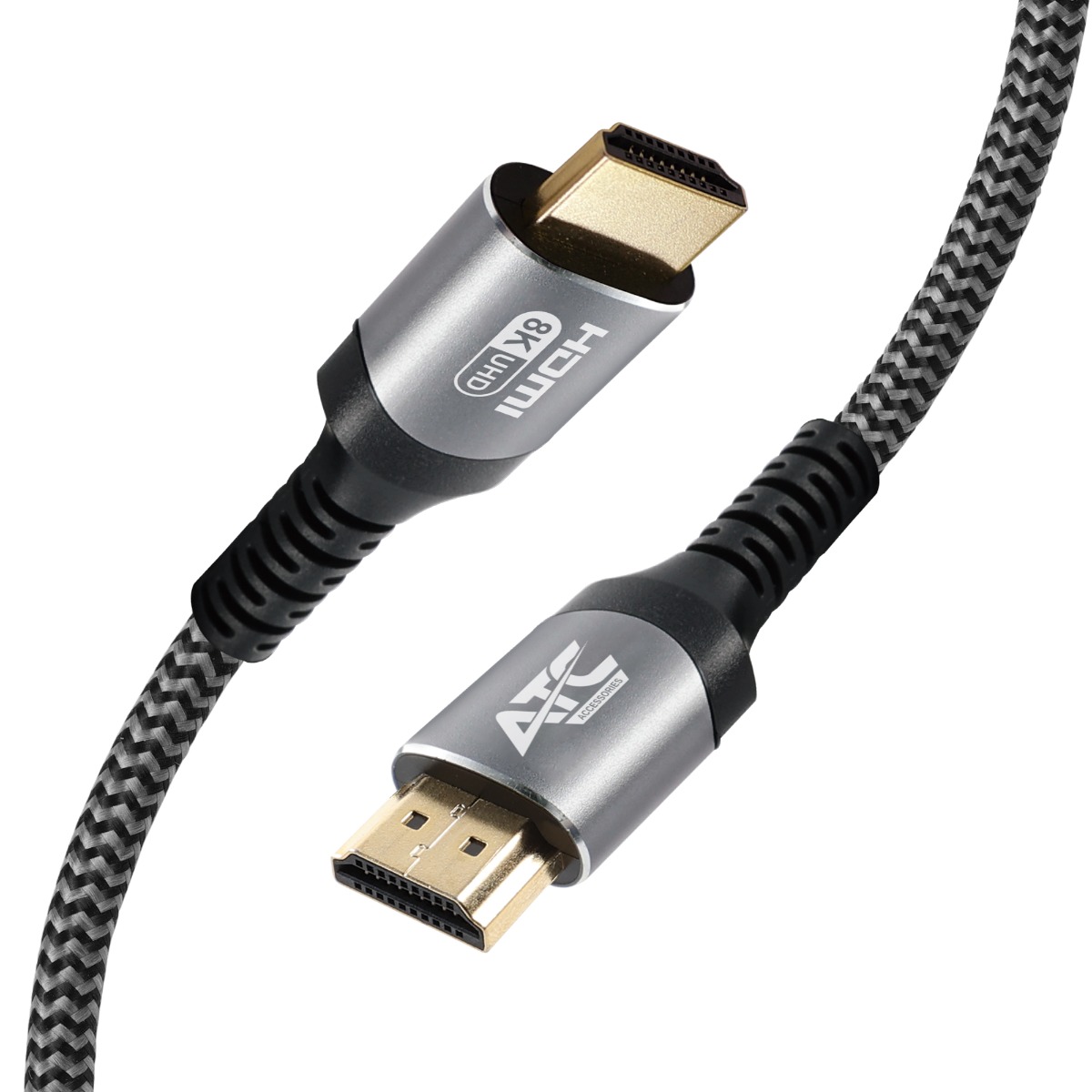 523684af0a6916becac638e7f291cda6_1 ATC HDMI 2.1V 8K Premium Καλώδιο 60Hz 3m - Image 1