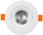 Avide LED Χωνευτό Σπότ 38° Στρογγυλό 7W Θερμό 3000K - Image 2