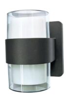 inLight Athabasca LED 8W CCT Outdoor Wall Lamp Anthracite D:12cm (80203240)