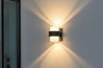inLight Athabasca LED 8W CCT Outdoor Wall Lamp Anthracite D:12cm (80203240) - Image 3