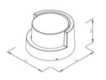 inLight Oneida LED 12W 3CCT Outdoor Wall Lamp Black D:17x10,2cm (80207540) - Image 2