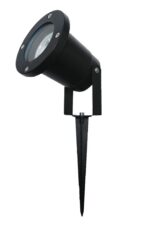 inLight Mercury 1xGU10 Outdoor Spike Light Black D:9,5cm (80600514)