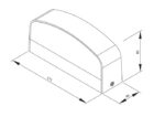 InLight Caror - LED 9W 3CCT Up and Down Outdoor Light in White Color (80204020) - Image 2