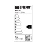 Redpoint BACKLIT LED PANEL 4670lm/w 120X30 36W 6000K PF >0.90 UGR<19 (κατασκευή Κίνα) - Image 2