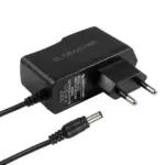 GLOBOSTAR® VOLTIX GLB-107-0001 Τροφοδοτικό/Μετασχηματιστής Class II SELV 12W 1A AC 220-240V σε DC 12V IP20 - Μαύρο Ματ - Μ7.3 x Π4 x Υ2.8cm - 3 Χρόνια Εγγύηση - Image 3