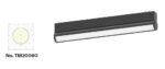 Inlight Γραμμικό Φωτιστικό LED 15W  3CCT 120°,για Μαγνητική Ράγα 220V  σε μαύρη απόχρωση D: 33,4x6x3,3cm (TM20080)