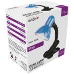 Avide Basic Φωτιστικό Γραφείου Κλιπ Μπλε Max 60W - Image 2