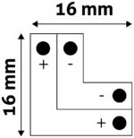 Avide LED Ταινία 12V 2835 L Σύνδεσης - Image 2