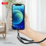 XO NB-Q289B Καλώδιο Φόρτισης & Μεταφοράς Δεδομένων Type-C σε Type-C Πλεκτό 60W Μαύρο 20cm - Image 5