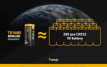 Technik Επαναφορτιζόμενη Μπαταρία 16340 RCR123 TR1680 800mAh 3,7V B1 - Image 6