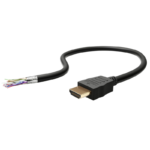Goobay Καλώδιο HDMI Ethernet Υψηλής Ταχύτητας 4K/60Hz 18Gbit/s Μαύρο 0,5μ 80096 - Image 2