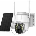 Axred RHS-5504G IP Κάμερα Παρακολούθησης 4G Full HD+ 5MP Αδιάβροχη Μπαταρίας με Αμφίδρομη Επικοινωνία