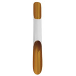 GLOBOSTAR® ESTERINA 01303 Μοντέρνο Φωτιστικό Τοίχου - Απλίκα με Ντουί 2 x E27 AC 220-240V IP20 - Λευκό & Χρυσό - Μ5.5 x Π8 x Υ60cm - Image 2