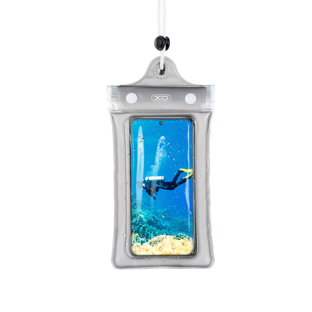 01_23_kt03 XO KT03 PVC Αδιάβροχη Θήκη Τηλεφώνου με Zip Lock - Image 1