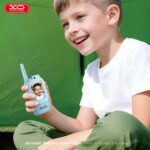 XO DJJ02 Παιδικό Σετ Βίντεο Walkie-Talkie (Μπλε/Ροζ) - Image 4