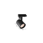InLight Σποτ 10W μονοφασικής ράγας σε λεύκο χρώμα (T1-05700-White) - Image 2