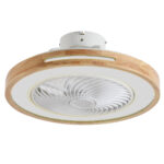 inLight Zephyr Ανεμιστήρας Οροφής LED με App Control & 3CCT | Wood & Λευκό  (101000940)
