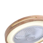 inLight Zephyr Ανεμιστήρας Οροφής LED με App Control & 3CCT | Wood & Λευκό  (101000940) - Image 5