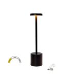 ADELEQ LED ΠΟΡΤΑΤΙΦ ΕΠΑΝΑΦΟΡΤΙΖΟΜΕΝΟ 3W CCT DIMMABLE ΜΑΥΡΟ