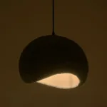 GLOBOSTAR® STONE 204-0122 Μοντέρνο Κρεμαστό Φωτιστικό Οροφής με Ντουί 1 x E27 AC 220-240V IP20 - Γκρι - Μ35 x Π31 x Υ26cm - Image 3