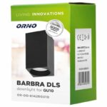 Redpoint 6142 BARBRA ΣΠΟΤ ΟΡΟΦΗΣ GU10 ΤΕΤΡΑΓΩΝΟ 56/56/100 ΜΑΥΡΟ ORNO - Image 6