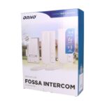 Redpoint 902 FOSSA ΣΥΣΤΗΜΑ ΘΥΡΟΤΗΛΕΦΩΝΟΥ ΧΩΝΕΥΤΟ 2 ΚΑΛΩΔΙΩΝ+INTERCOM ΜΕ 2 ΑΚΟΥΣΤΙΚΑ ΛΕΥΚΟ ORNO - Image 2