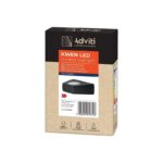 Redpoint 6192 KWEN ΦΩΤΙΣΤΙΚΟ ΕΞΩΤΕΡΙΚΟ ΕΠΙΤΟΙΧΟ LED 6W 4000K IP54 150/100/50 ΜΑΥΡΟ ORNO - Image 3