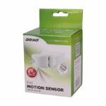 Redpoint 254 ΑΝΙΧΝΕΥΤΗΣ ΚΙΝΗΣΗΣ ΜΕ 2 ΣΕΝΣΟΡΕΣ 360ο/180ο ΕΠΙΤΟΙΧΟΣ+ΡΥΘΜΙΣΗ ΚΛΙΣΗΣ IP65 ΛΕΥΚΟΣ ORNO - Image 2