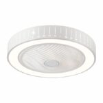 Redpoint ΑΝΕΜΙΣΤΗΡΑΣ ΟΡΟΦΗΣ "STEFY" ΛΕΥΚΟΣ 12" 25W DC (ΠΛΑΙΣΙΟ Φ50)+REMOTE+44W LED LIGHT 3 CCT DIMMABLE - Image 2