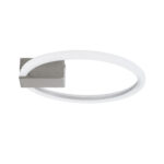 GLOBOSTAR® CINDERELLA 60979 Μοντέρνο Φωτιστικό Οροφής LED 16W 1792lm 360° AC 220-240V IP20 Ρυθμιζόμενο Λευκό CCT με On/Off 2700K/4500K/6000K - Lumileds SMD Chip - Νίκελ Βούρτσας - Μ28.5 x Π28.5 x Υ5cm - 3 Χρόνια Εγγύηση - Image 3