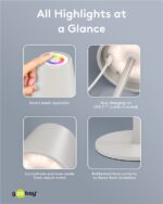 Goobay Ασύρματο Επιτραπέζιο Φωτιστικό LED RGBW 1 m - Image 16