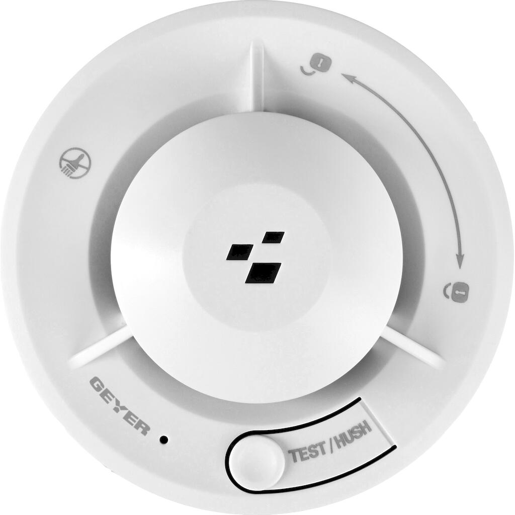 GS-122LH_3 Geyer Ανιχνευτής καπνού Wi-Fi, 3 χρόνια διάρκεια μπαταρίας, 3 x AA 1.5V LR6 μπαταρίες - Image 1