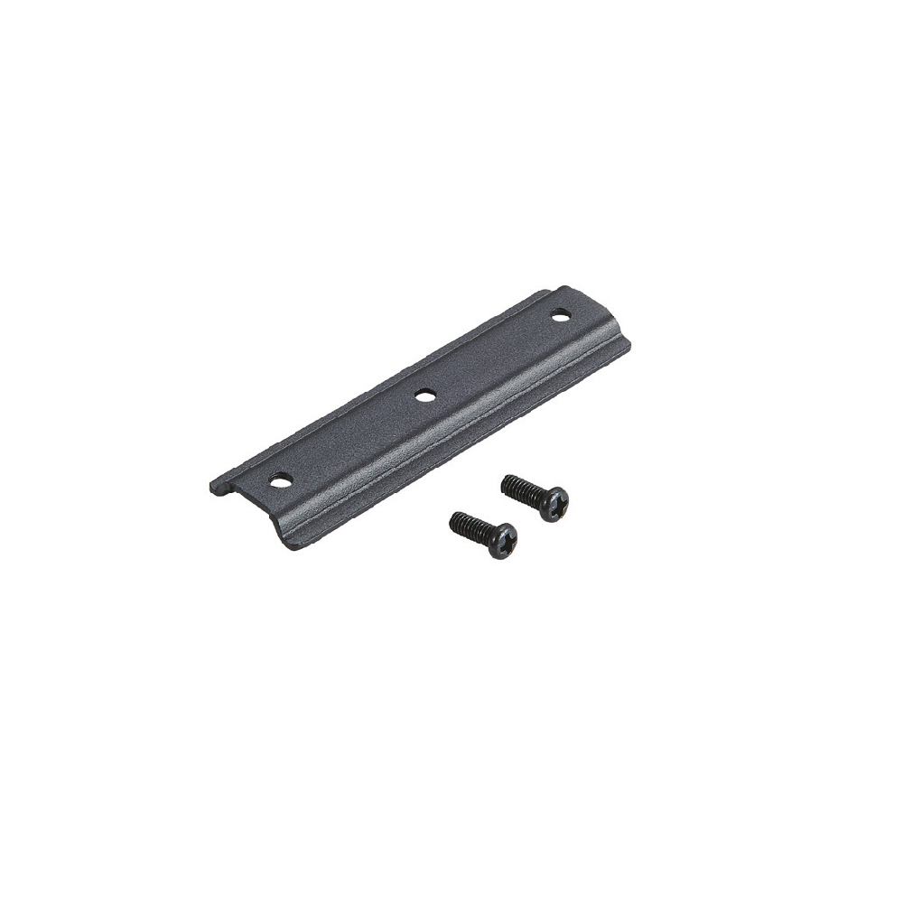 TC030B Inlight Σύνδεσμος ευθεία για Ultra thin μαγνητική χωνευτή ράγα σε μαύρη απόχρωση (TC030-Black) - Image 1