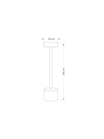 ADELEQ LED ΠΟΡΤΑΤΙΦ ΕΠΑΝΑΦΟΡΤΙΖΟΜΕΝΟ 3W CCT DIMMABLE ΛΕΥΚΟ - Image 2