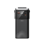 XO PR285 Powerbank PD20W & QC22.5W με 4 Ενσωματομένα Καλώδια & Φωτισμό LED 30.000mAh