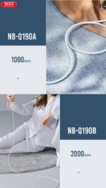 XO NB-Q190B 60W Καλώδιο Φόρτισης + Data Type-C Σε Type-C 2m - Image 4
