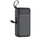 XO PR280 Powerbank με Καλώδια USB-A Type-C Micro & Lightning 30.000 mAh
