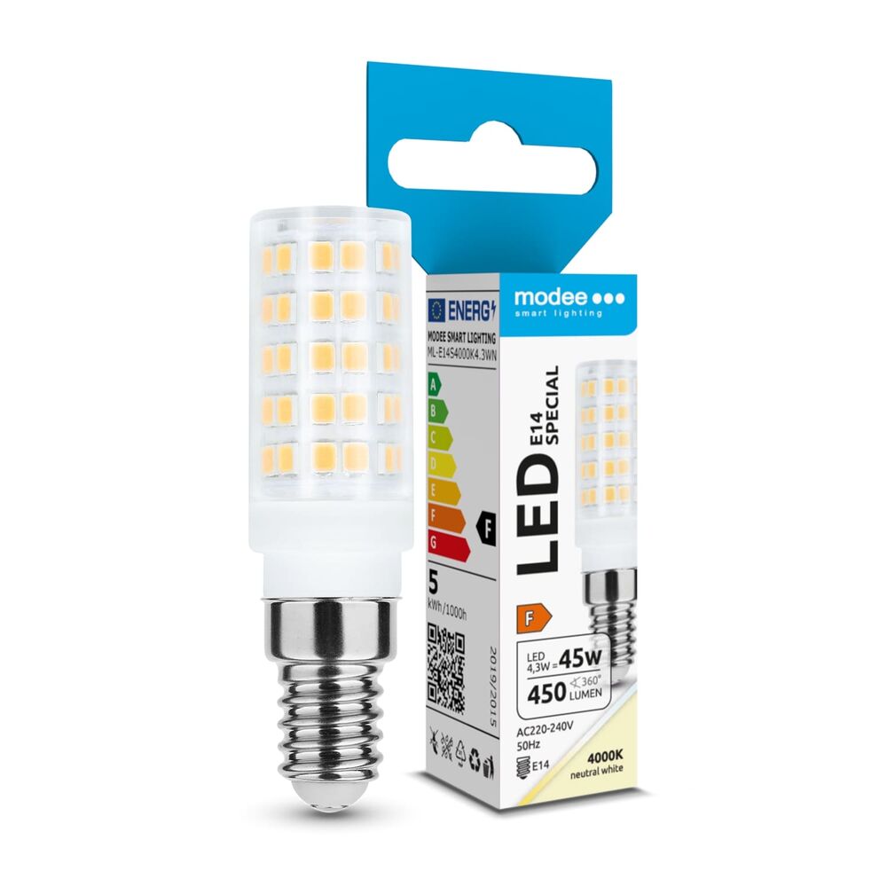 media-1710167121743 Modee Lighting Λάμπα LED Izzo Special Κεραμιική 4.3W E14 360° 4000K 450lm ERP - Image 1