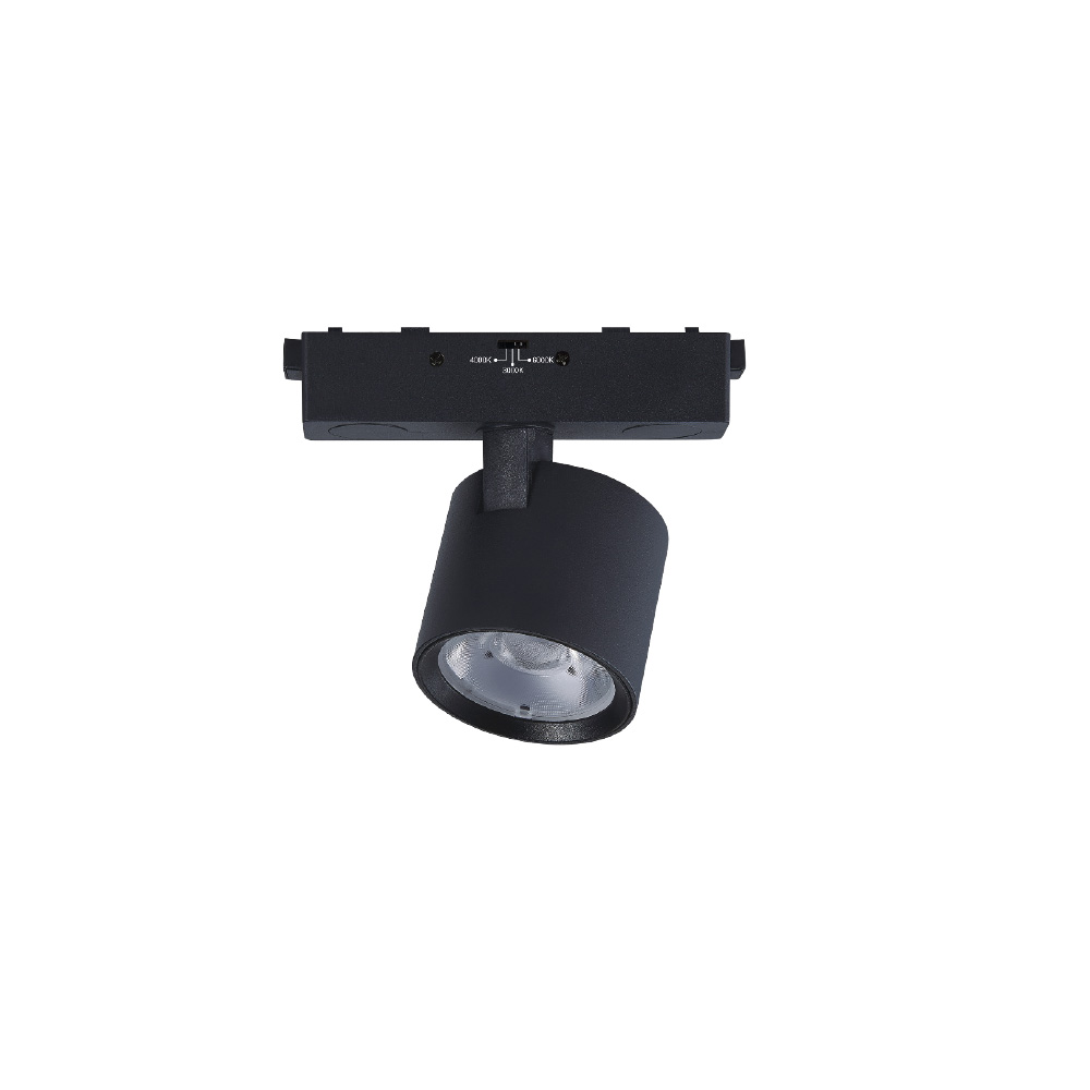 tmu0100-1 Inlight Φωτιστικό LED 7W 3CCT για Ultra-Thin μαγνητική ράγα σε μαύρη απόχρωση D:5X15,2X9,5cm (TMU0100-Black) - Image 1
