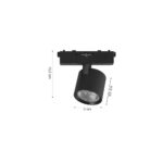 Inlight Φωτιστικό LED 7W 3CCT για Ultra-Thin μαγνητική ράγα σε λευκή απόχρωση D:5X15,2X9,5cm (TMU0100-White) - Image 2
